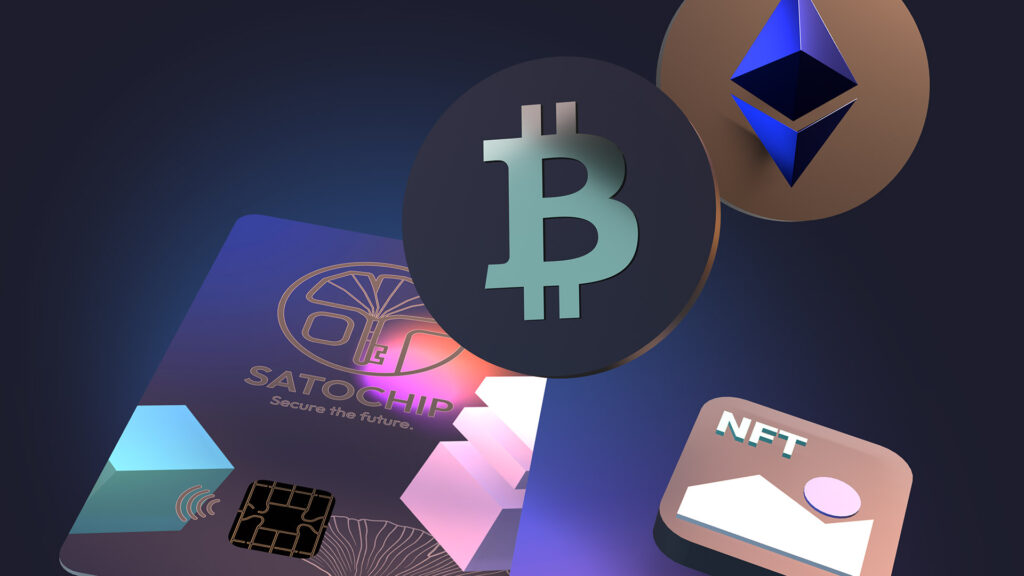 Satochip Smartkarte für Kryptowährung en und NFTs